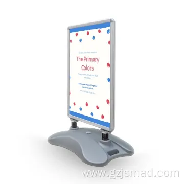 Easy Move Pavement Advertising Board With Water Base